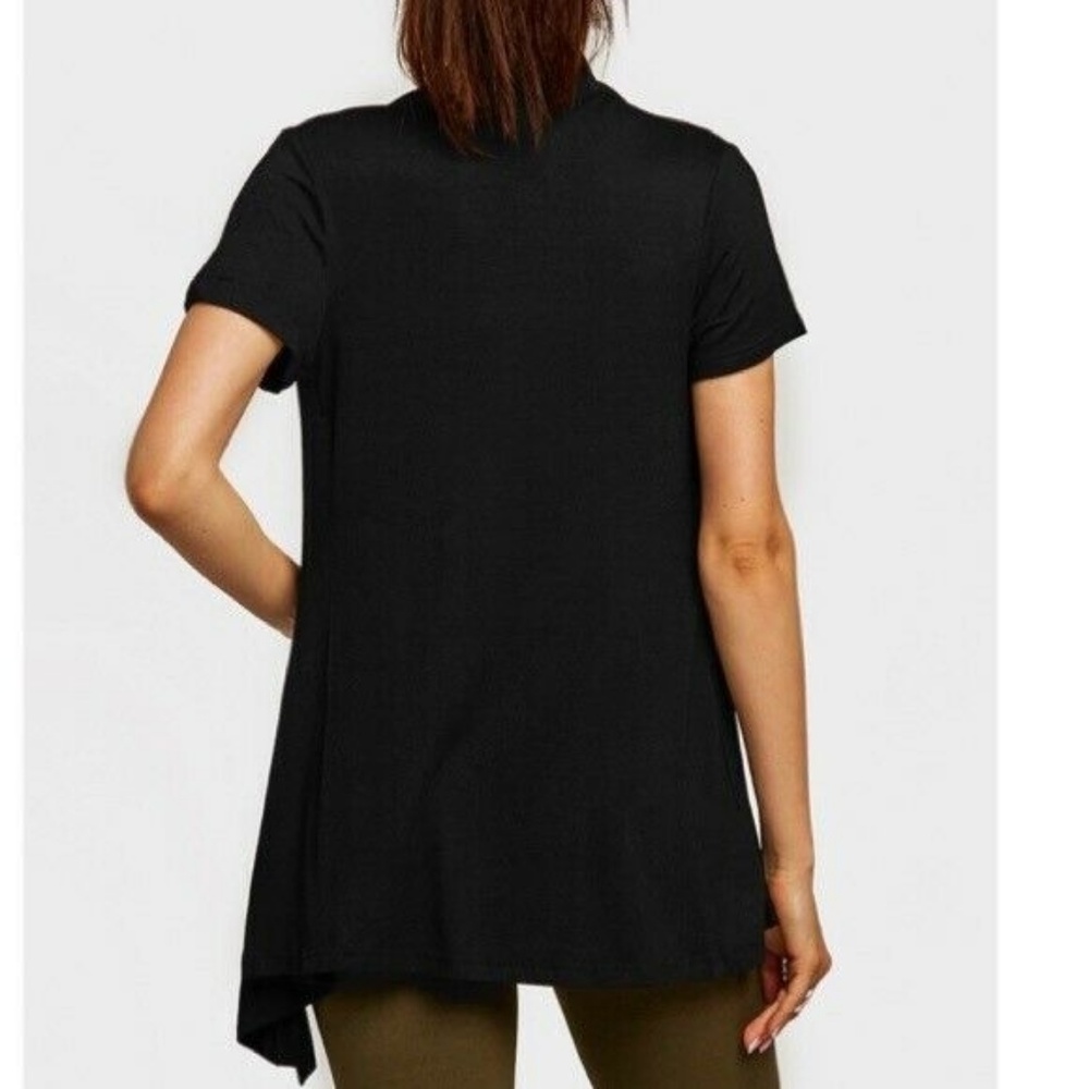 Silky Soft Short Sleeve Lightweight Cardigan - Picture 2 of 3